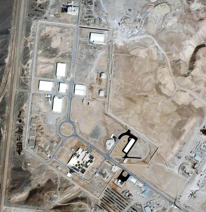 伊朗纳坦兹地区的纳坦兹核工厂